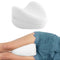Cuscino Gambe Ergonomico in Memory Foam per Ginocchia Certificato Oeko-Tex