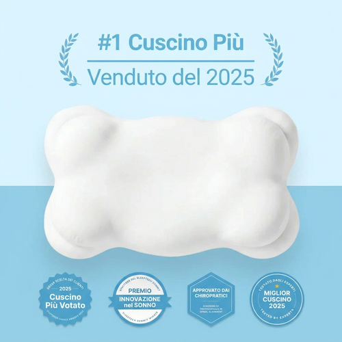 Cuscino Ripovex™ — Il cuscino che allinea il tuo collo mentre dormi.